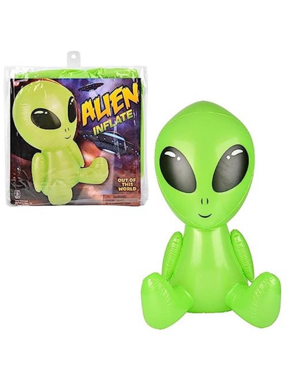 Rhode Island Novelty 38" Galactic Alien Inflate 1 Piece